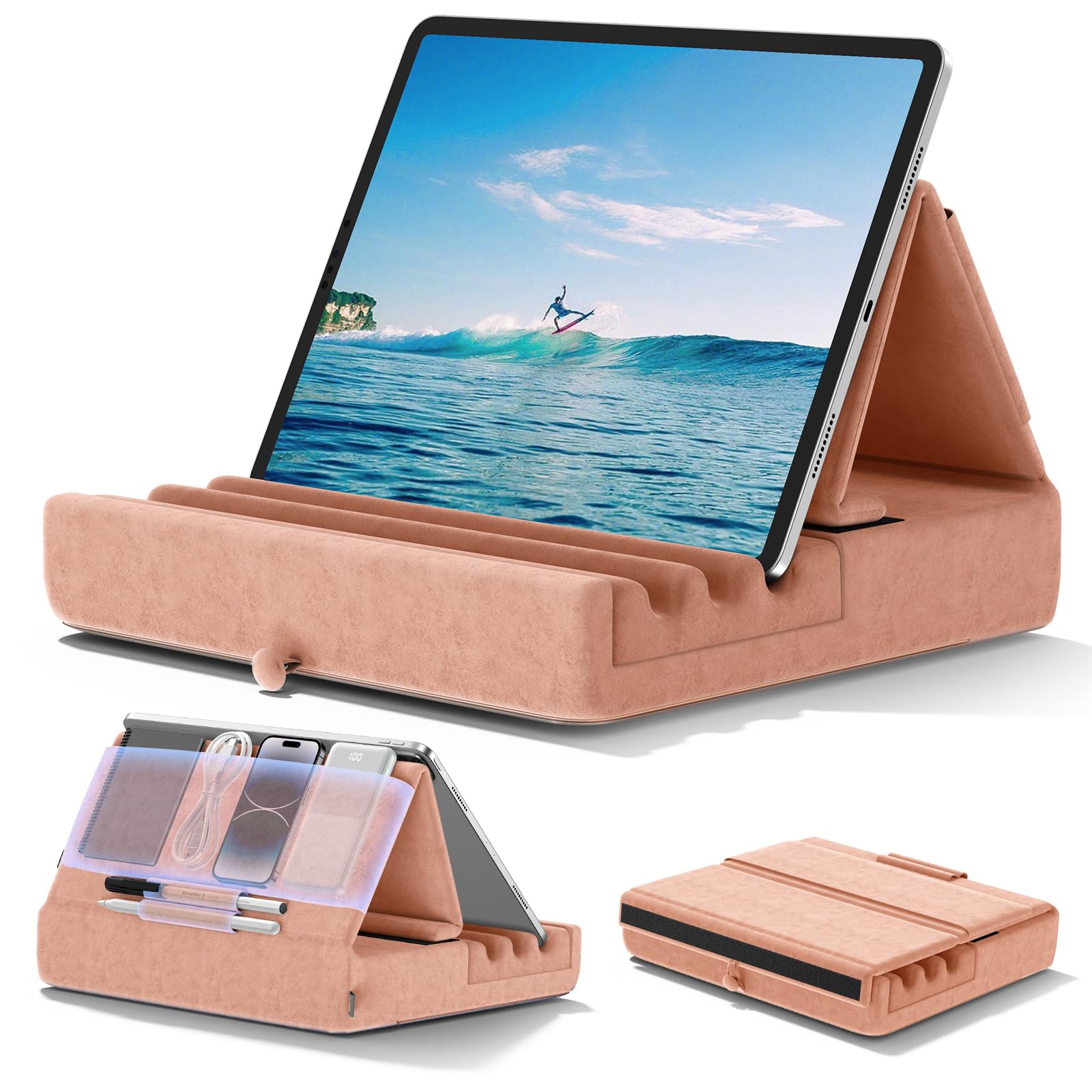 Foto 2 pulgar | Soporte De Almohada Para Tableta Kdd Plegable Para Ipad, Para Regazo, Cama Y Escritorio - Venta Internacional.