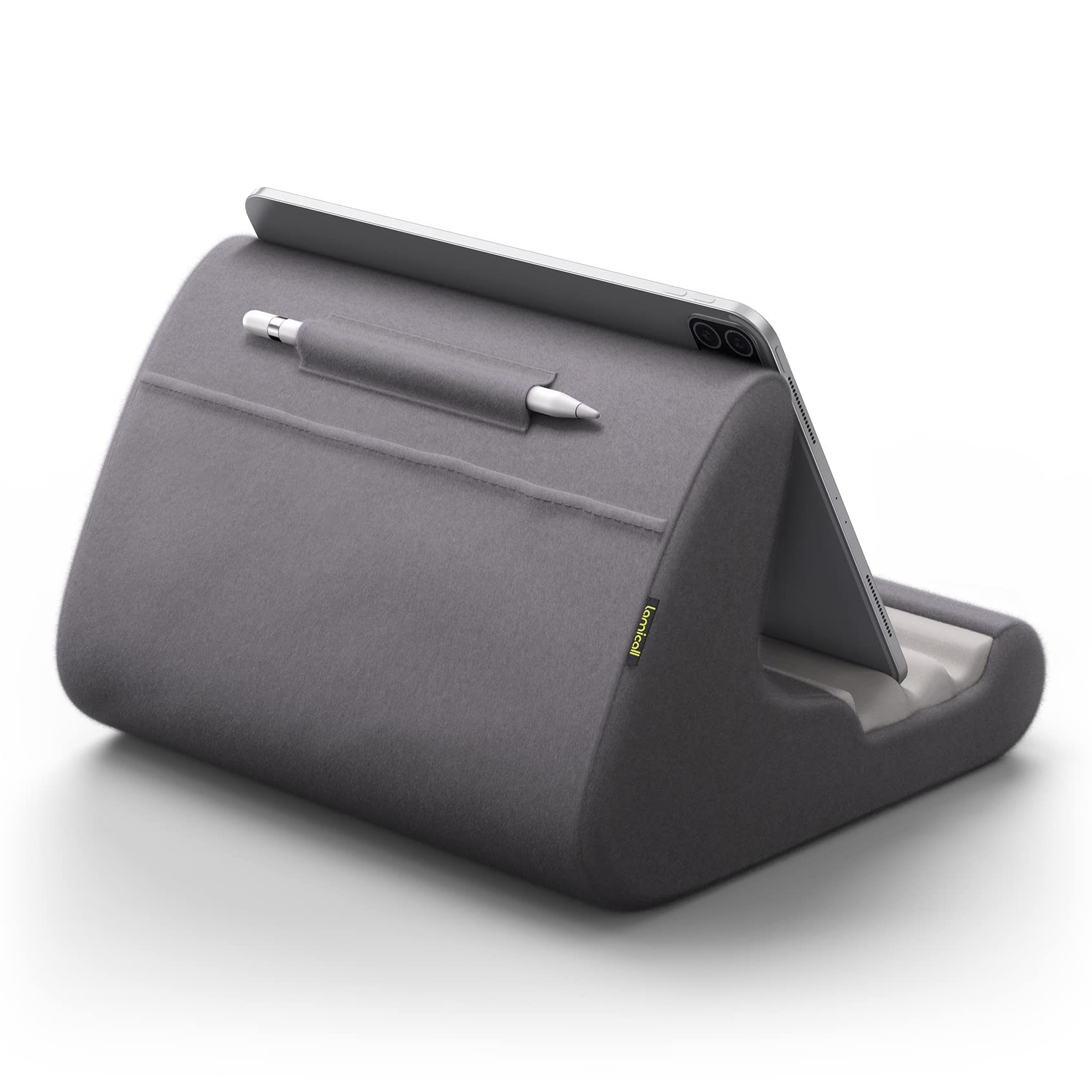 Foto 2 pulgar | Soporte Para Tableta Lamicall, Soporte De Almohada Para Ipad Pro 12.9, Color Gris Oscuro - Venta Internacional.