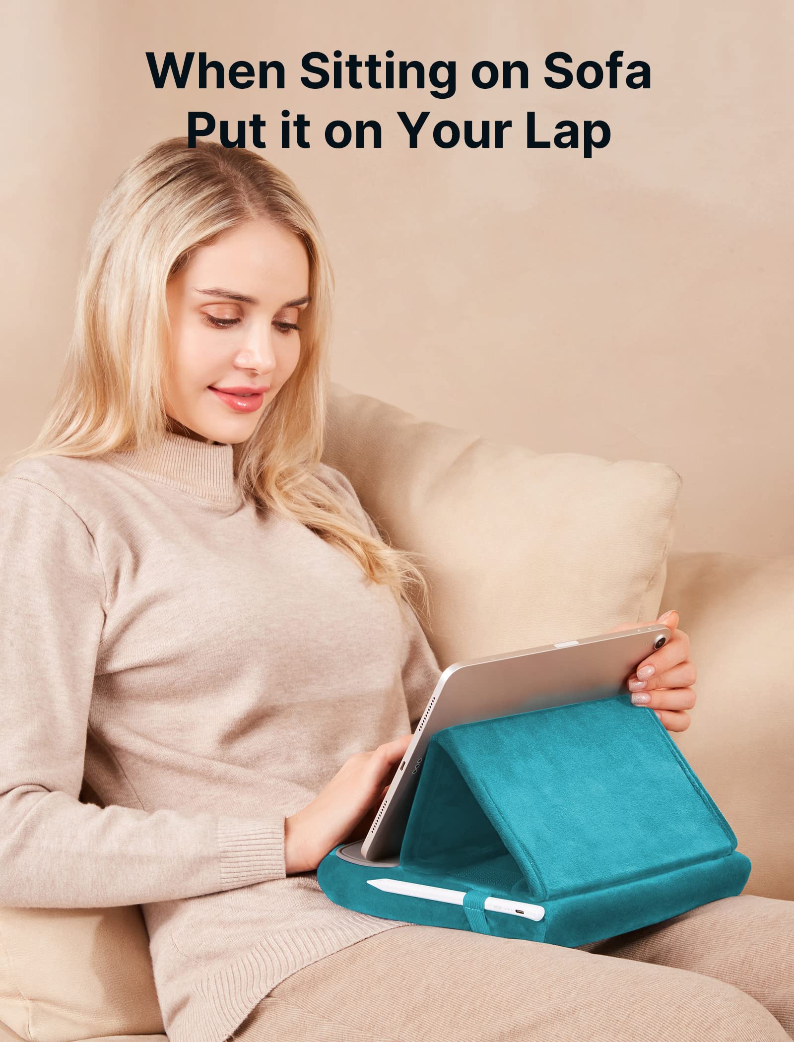 Foto 4 pulgar | Soporte De Almohada Para Tableta Jsaux Para Ipad Pro 11 10.5 9.7 10.2 Air Mini - Venta Internacional.