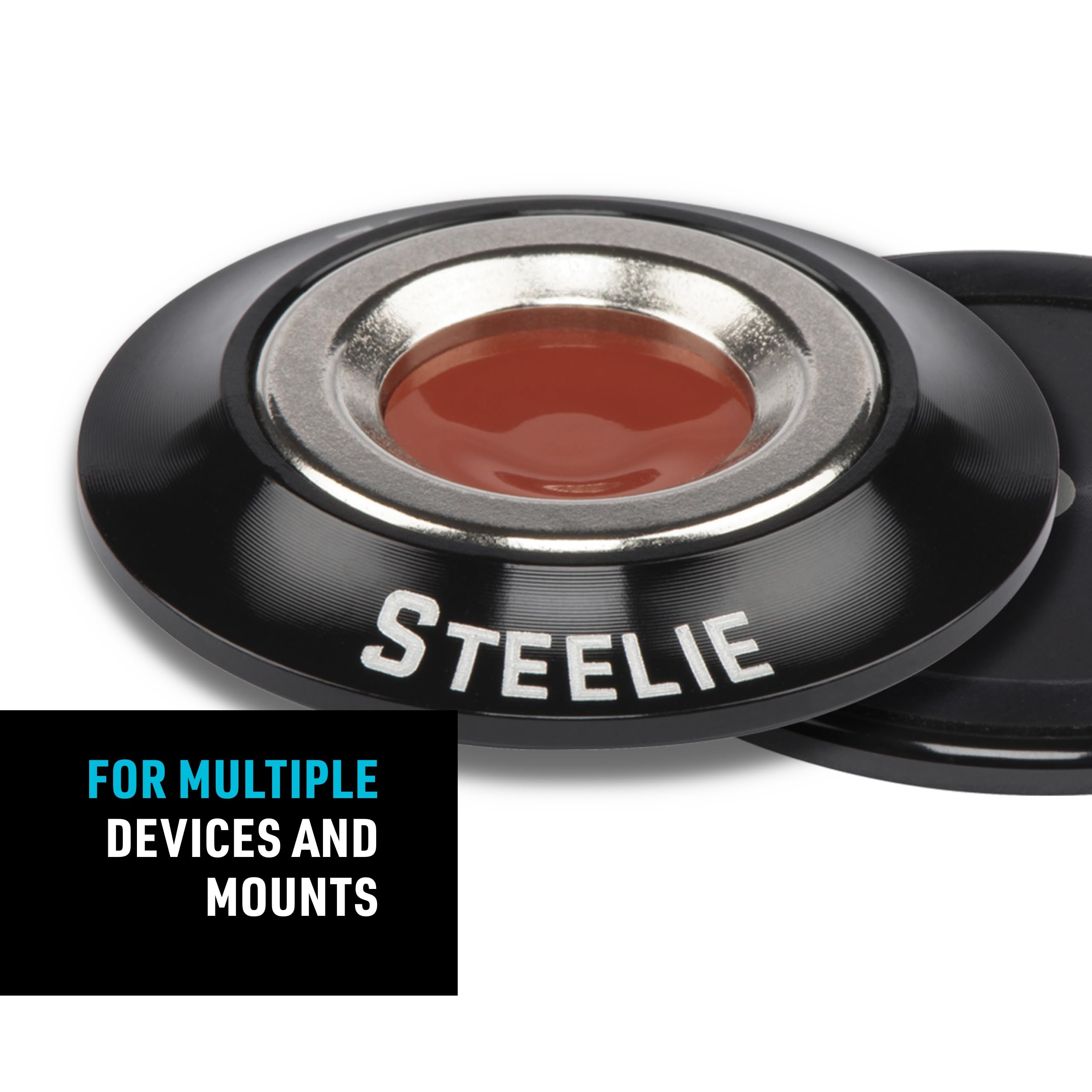 Foto 5 | Soporte Para Teléfono Móvil Nite Ize Steelie Orbiter Negro - Venta Internacional.