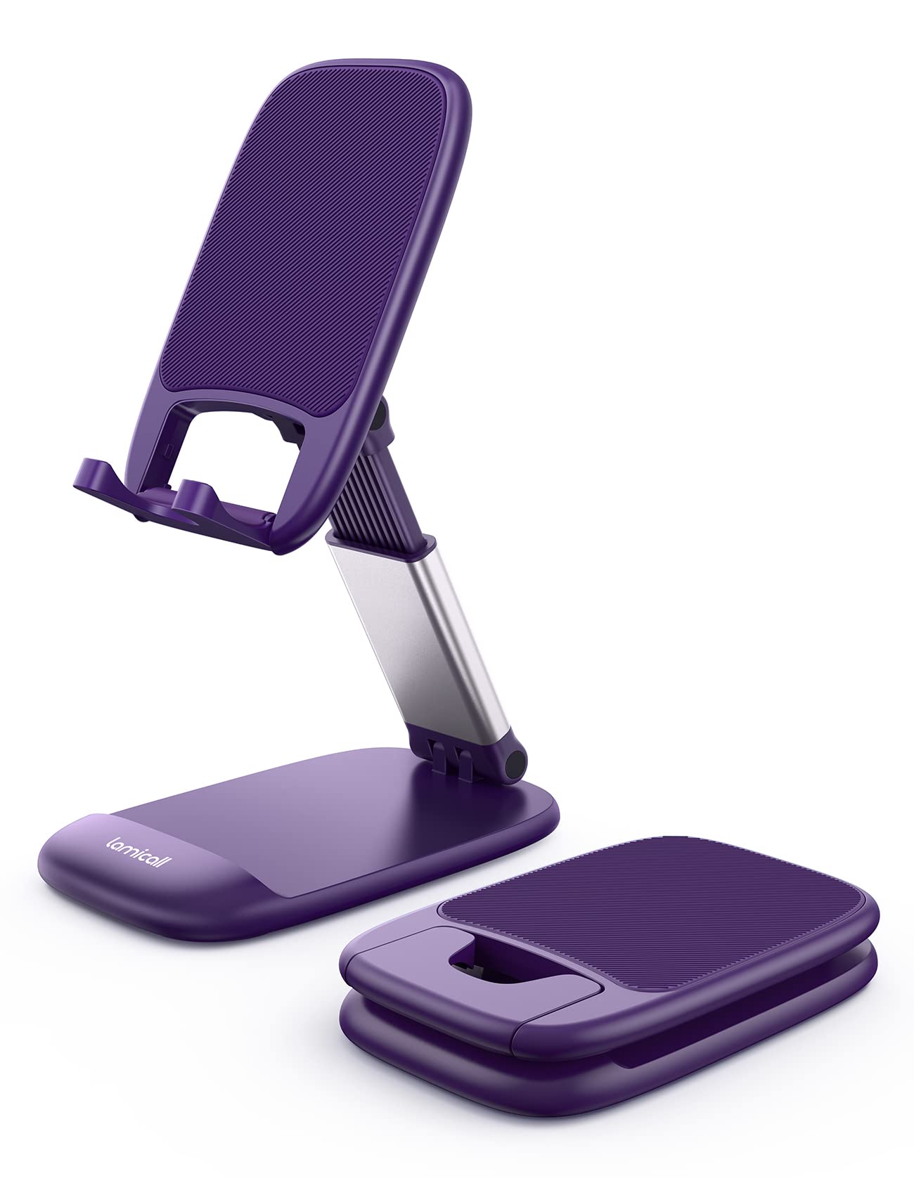 Foto 2 pulgar | Soporte De Teléfono Lamicall Morado Para Escritorio Compatible Con Iphone - Venta Internacional.