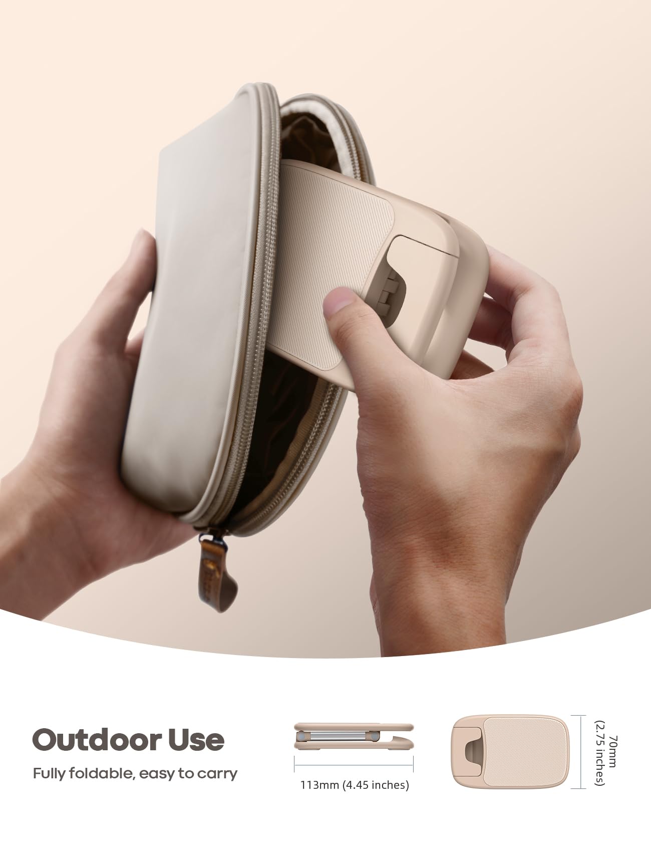 Foto 5 pulgar | Soporte Para Teléfono Lamicall Khaki Desk Accessories Para Iphone De 4 A 8 Pulgadas - Venta Internacional.