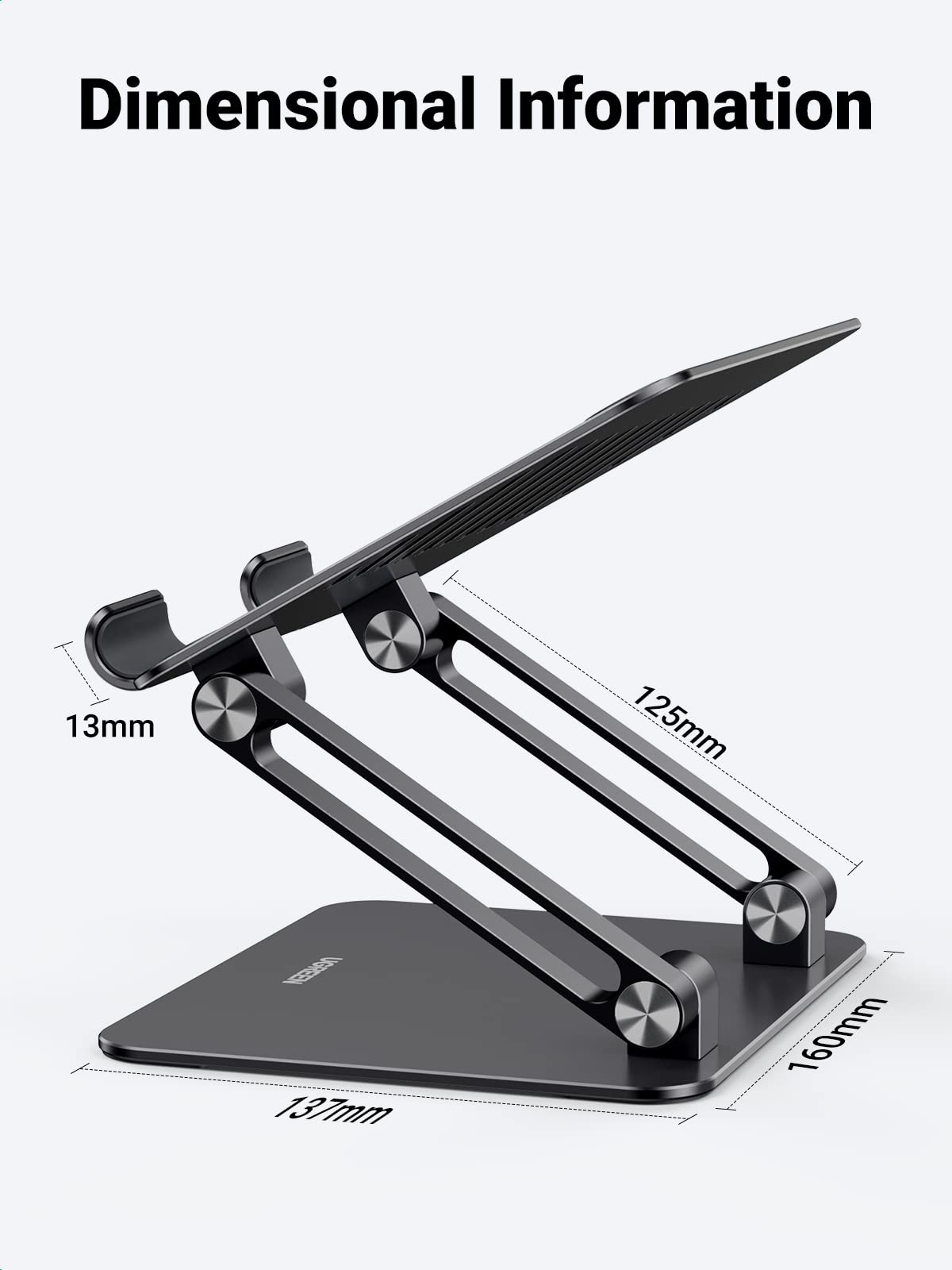 Foto 8 pulgar | Soporte De Tableta Ugreen De Aluminio Para Ipad Pro Air Mini - Venta Internacional.