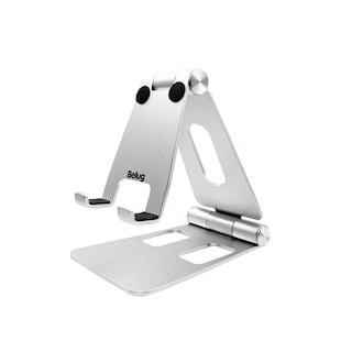 Foto 1 | Soporte Base Para Tableta Y Celulares De Escritorio Belug Aluminio Plata