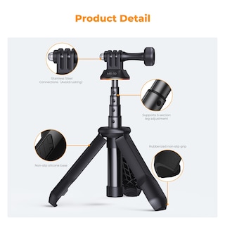 Foto 3 | Selfie Stick K&f Concept Para Gopro Con Soporte De Trípode - Venta Internacional.