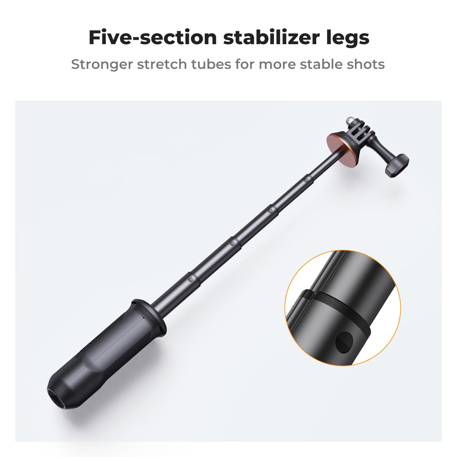 Foto 4 | Selfie Stick K&f Concept Para Gopro Con Soporte De Trípode - Venta Internacional.