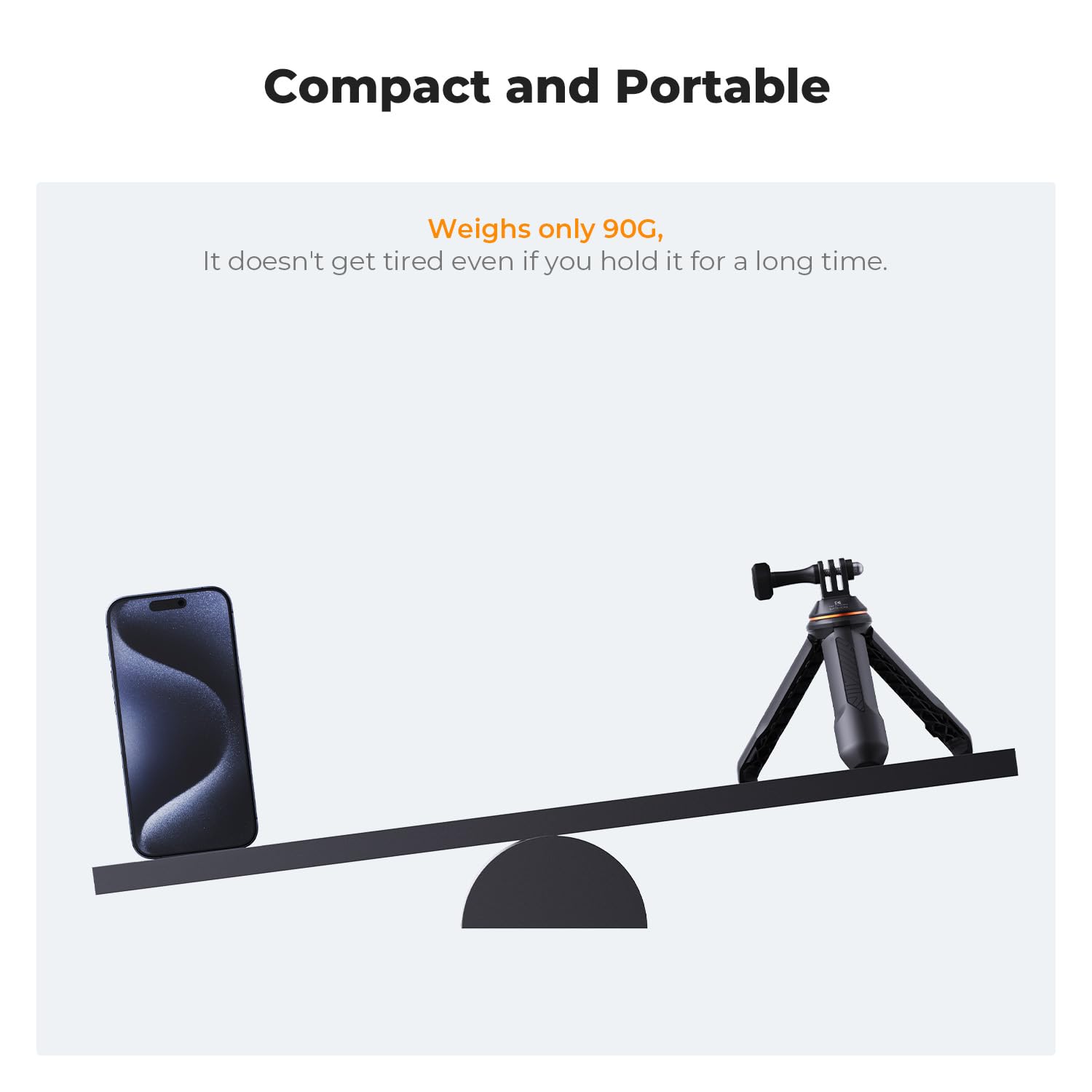 Foto 6 pulgar | Selfie Stick K&f Concept Para Gopro Con Soporte De Trípode - Venta Internacional.
