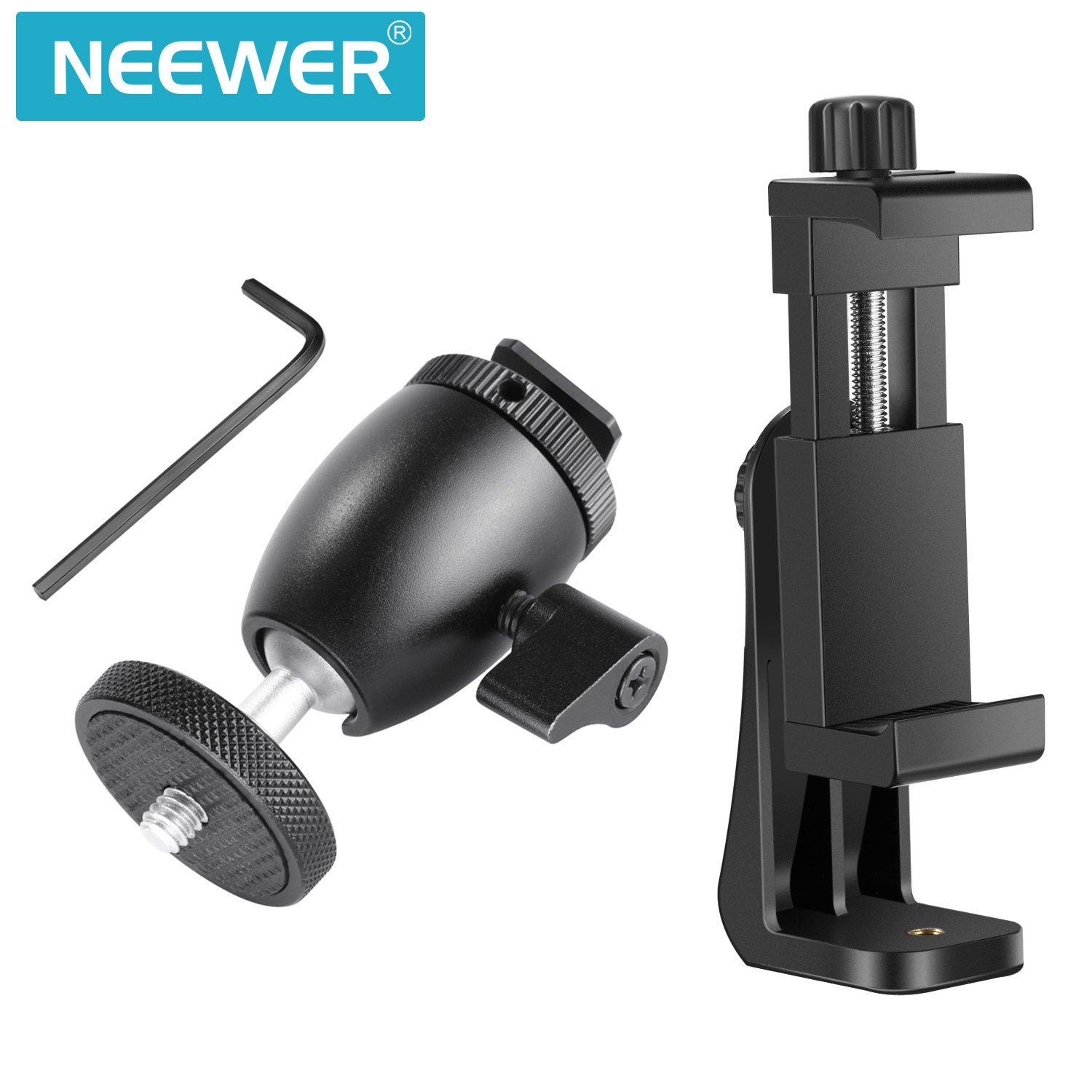 Foto 2 | Soporte Para Smartphone Neewer Con Rotación De 360 Grados Para Iphone X 8 7 - Venta Internacional.