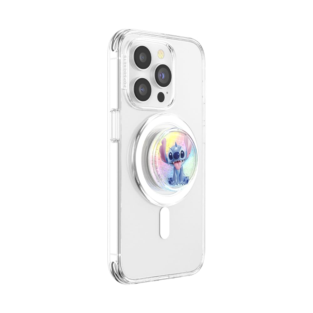 Foto 3 pulgar | Empuñadura Redonda Para Teléfono Popsockets, Compatible Con Magsafe Disney Stitch - Venta Internacional.
