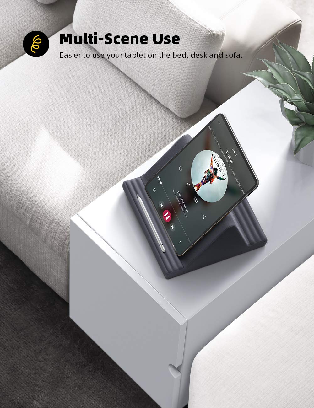 Foto 4 | Soporte De Almohada Para Tabletas Lamicall, Almohadilla Suave Para 4 A 13 Años - Venta Internacional.