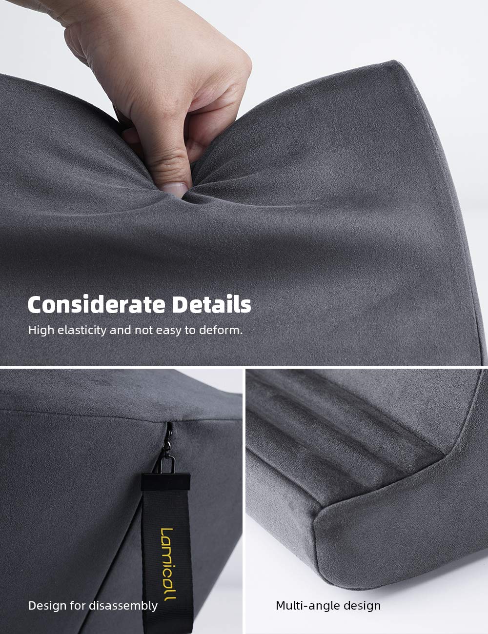 Foto 6 | Soporte De Almohada Para Tabletas Lamicall, Almohadilla Suave Para 4 A 13 Años - Venta Internacional.