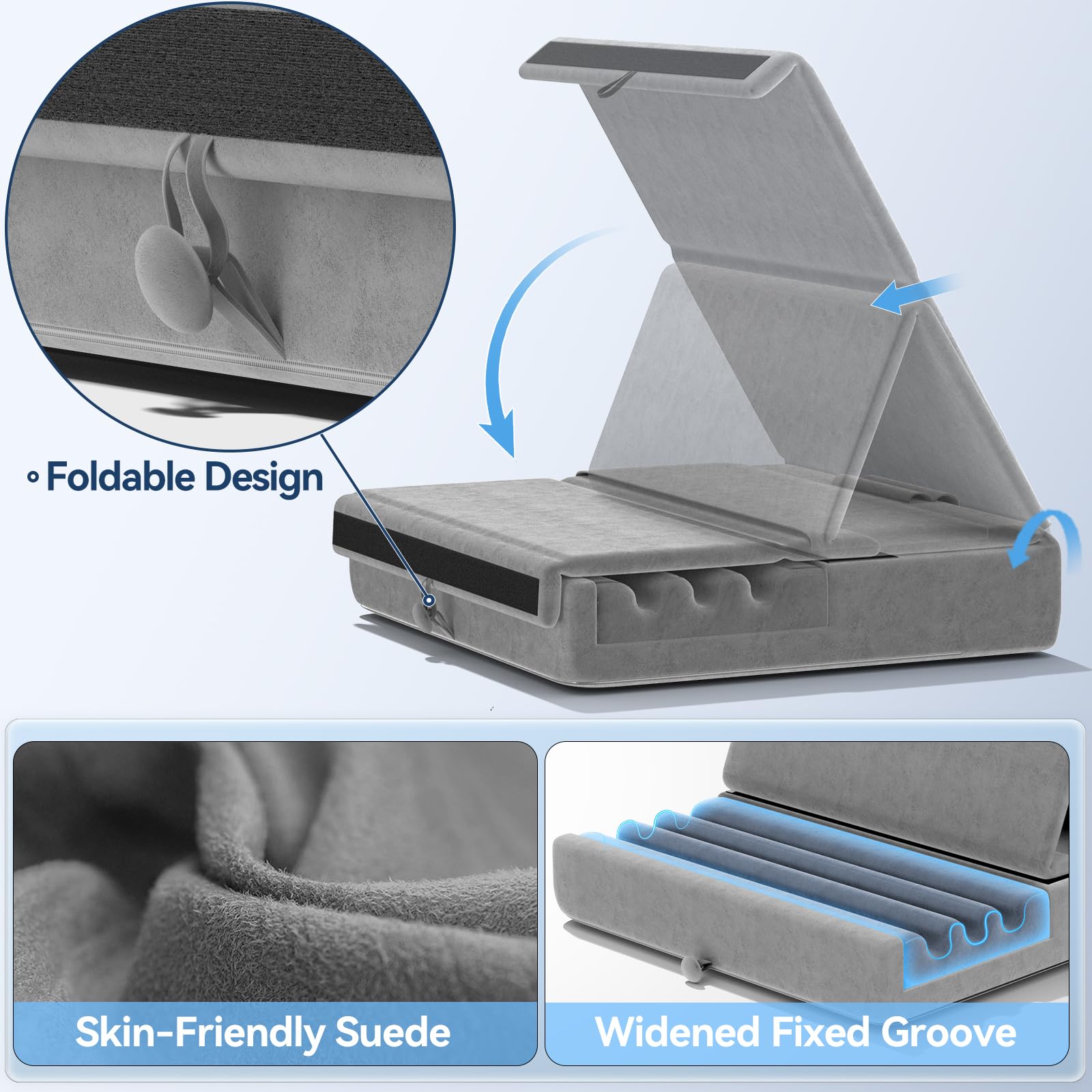 Foto 7 pulgar | Soporte De Almohada Para Tableta Kdd Plegable Para Ipad, Para Regazo, Cama Y Escritorio - Venta Internacional.
