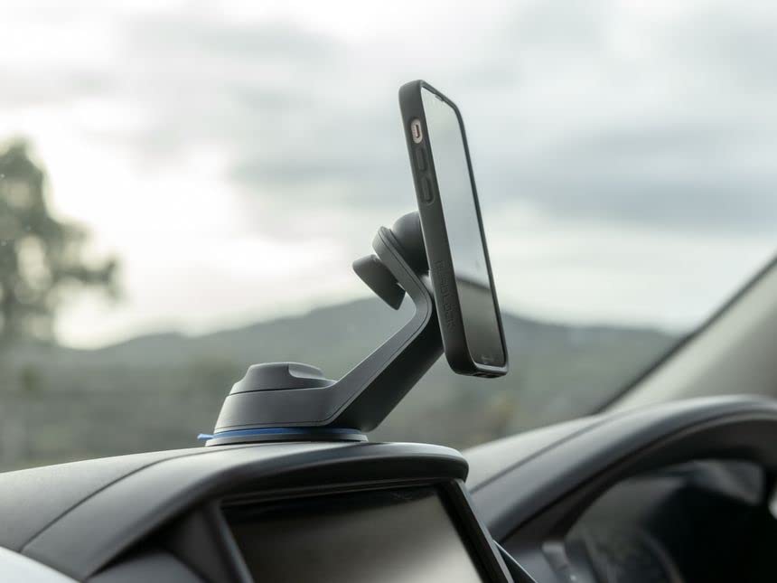 Foto 3 pulgar | Soporte Para Teléfono De Coche Con Cierre Cuádruple Para Parabrisas Y Salpicadero - Venta Internacional.