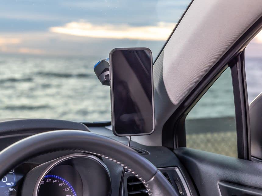 Foto 7 pulgar | Soporte Para Teléfono De Coche Con Cierre Cuádruple Para Parabrisas Y Salpicadero - Venta Internacional.