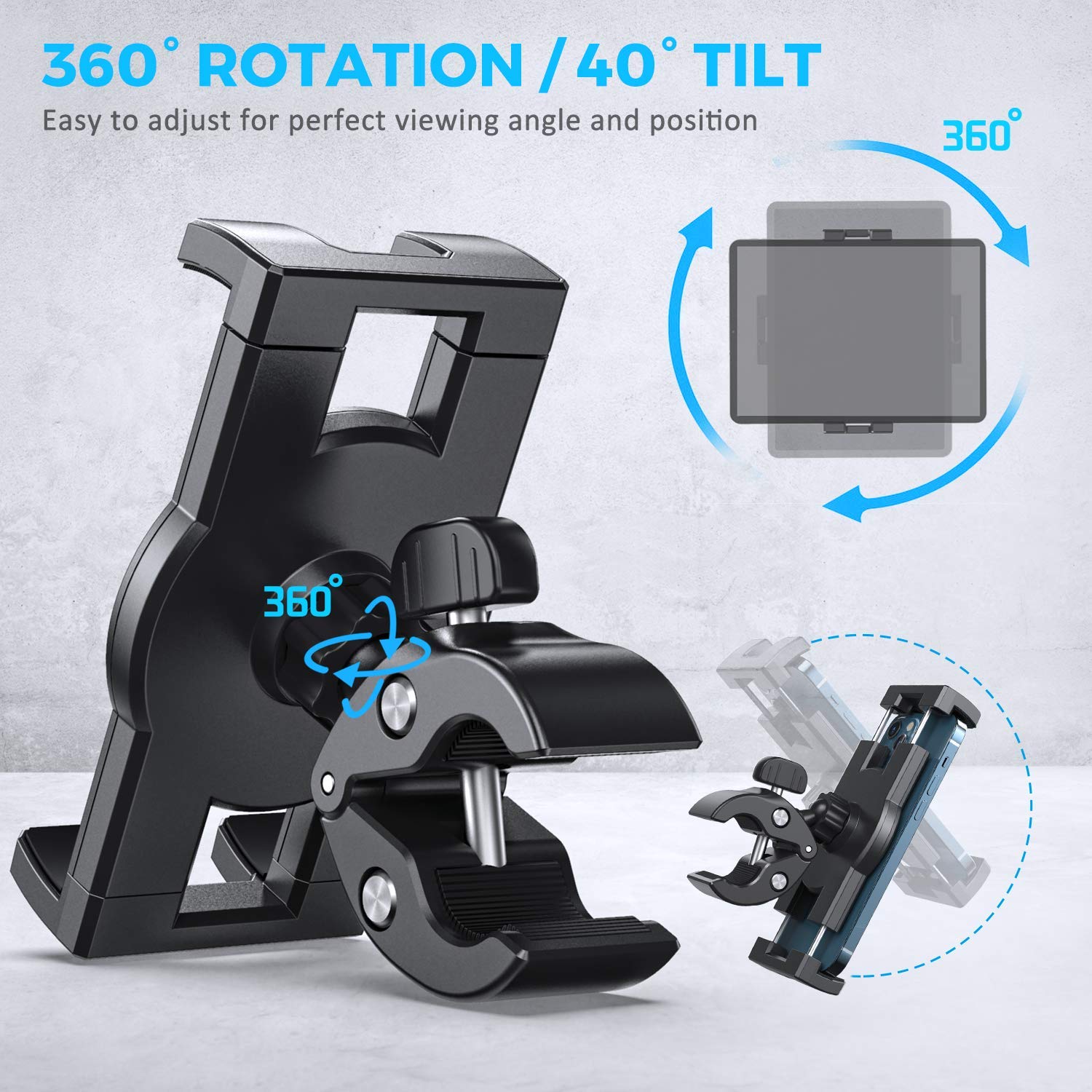 Foto 7 pulgar | Soporte Para Tableta Y Teléfono Para Spin Bike Kdd Para Ipad Pro - Venta Internacional.