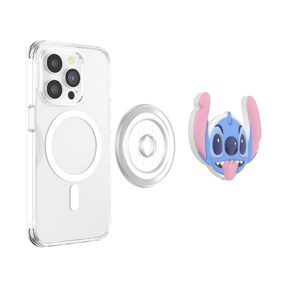 Foto 3 | Empuñadura Para Teléfono Popsockets, Redonda, Compatible Con Magsafe, Puntada Disney - Venta Internacional.