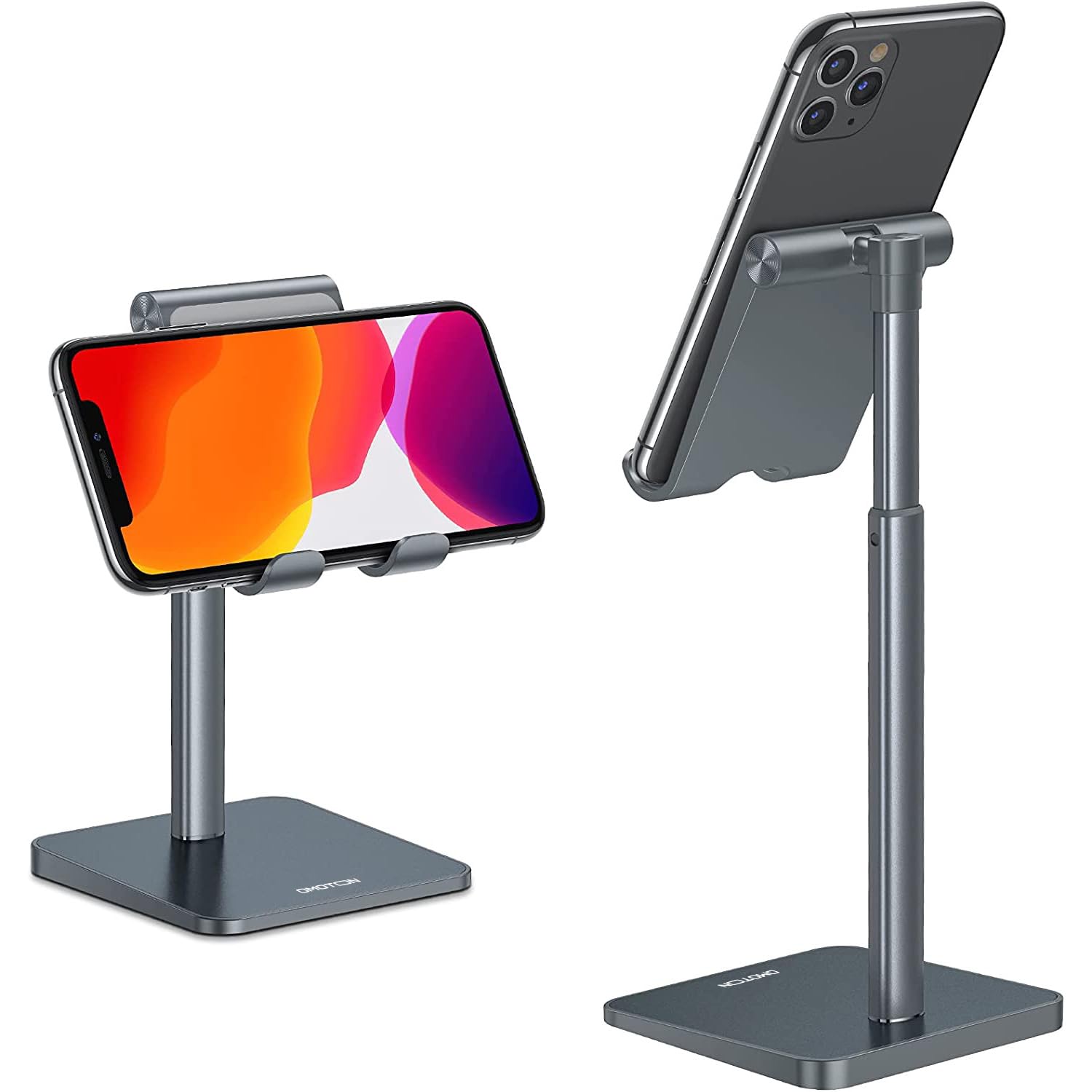 Foto 1 | Soporte Para Teléfono Celular Omoton, Ángulo Ajustable, Altura Gris - Venta Internacional.