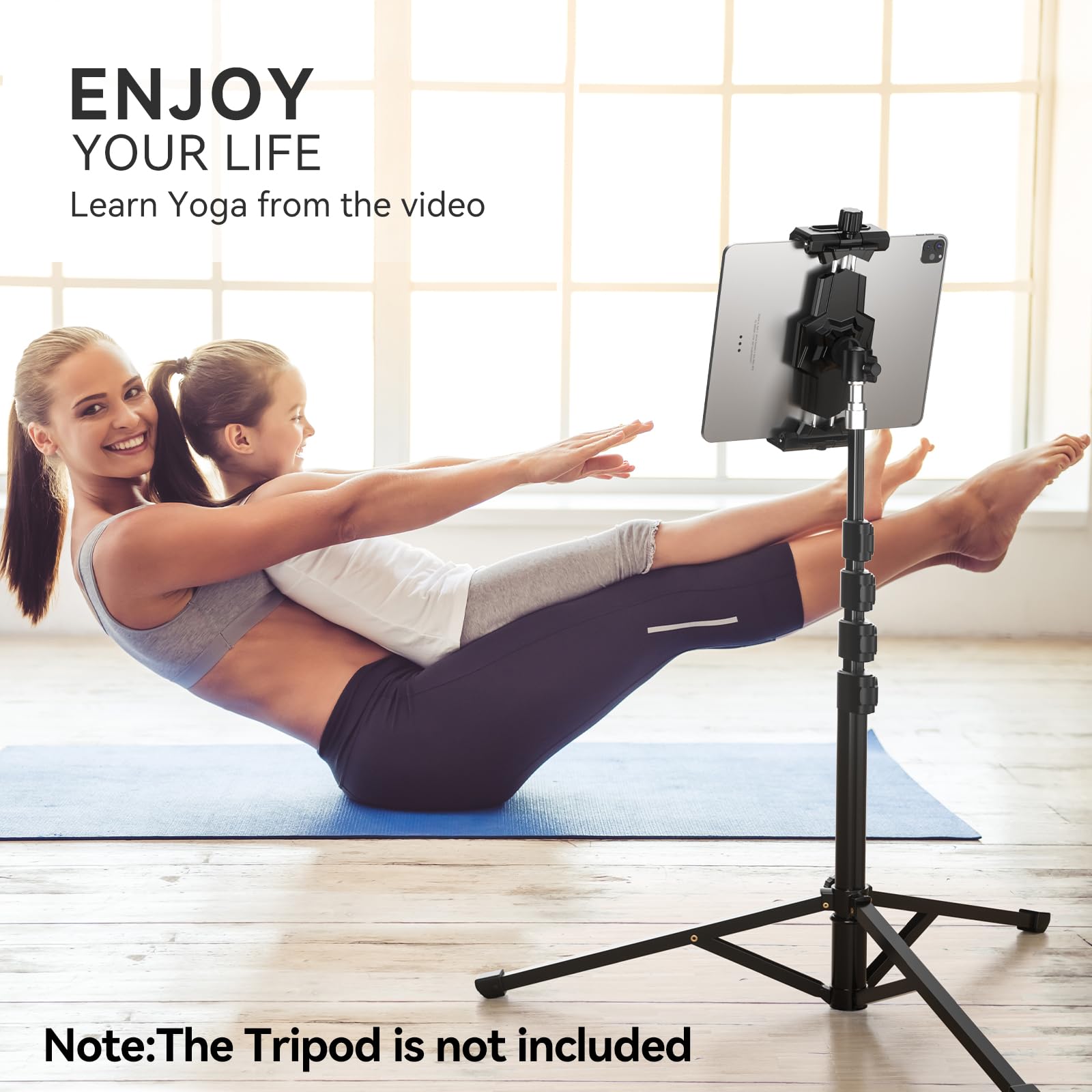 Foto 7 pulgar | Adaptador De Montaje En Trípode Con Cabezal Esférico Para Ipad Y Teléfono - Venta Internacional.