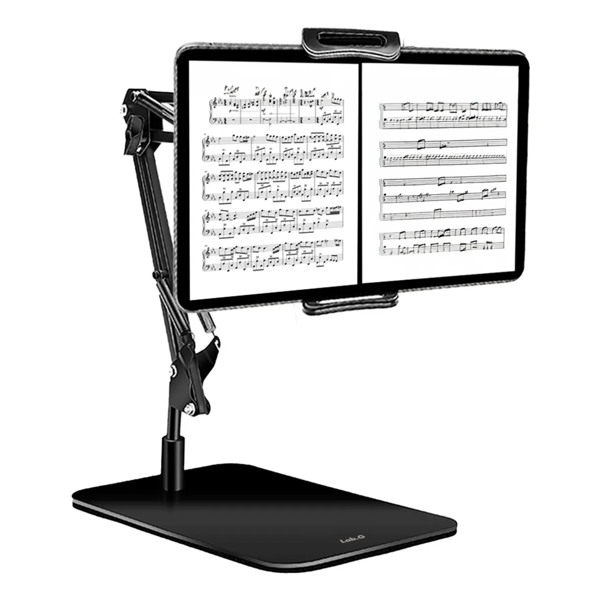 Foto 5 | Soporte Brazo Metal Giro Base Tableta Lab.g Negro