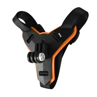 Foto 1 | Soporte De Cámara Soporte De Barbilla Gopro Adaptador Belug Negro Naranja