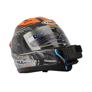 Foto 3 | Soporte De Cámara Soporte De Barbilla Gopro Adaptador Belug Negro Naranja