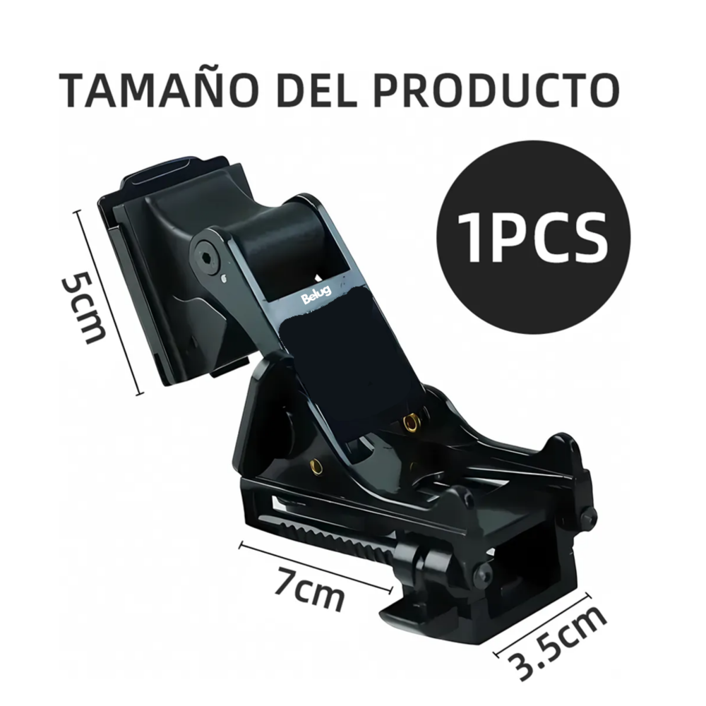 Foto 2 | Soporte Para Casco Táctico Belug  Negro