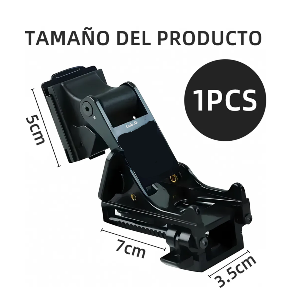 Foto 2 | Soporte Para Casco Táctico Lab.g  Negro