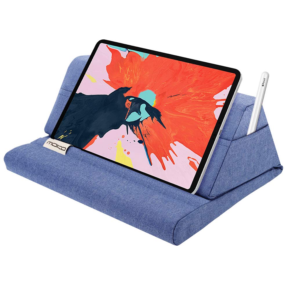 Soporte De Almohada Para Tabletas Moko Para Hasta 11 Pulgadas  Color Azul Vaquero - Venta Internacional.