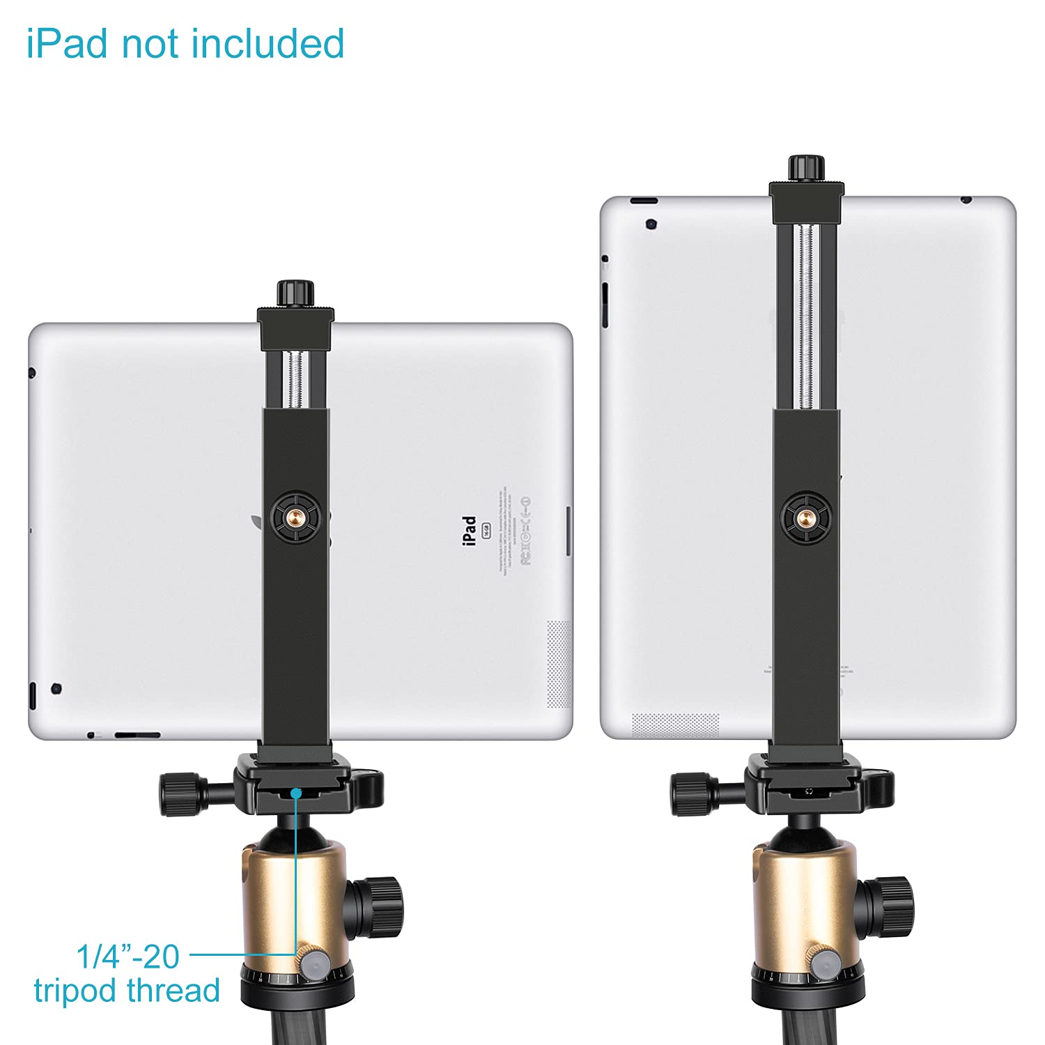 Foto 7 pulgar | Soporte Adaptador De Trípode Para Tableta Neewer Para Ipad De 16 A 23 5 Cm - Venta Internacional.