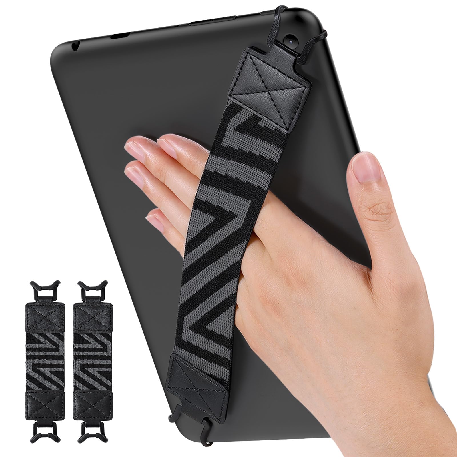 Foto 1 | Correa De Mano De Seguridad Moko Para Tabletas Negras De 9 A 11 Pulgadas  Paquete De 2 - Venta Internacional.