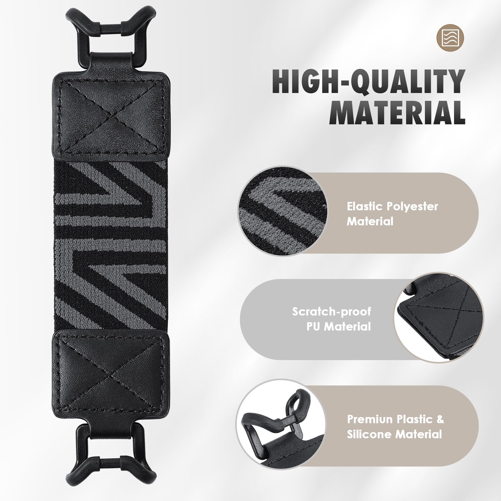 Foto 4 pulgar | Correa De Mano De Seguridad Moko Para Tabletas Negras De 9 A 11 Pulgadas  Paquete De 2 - Venta Internacional.