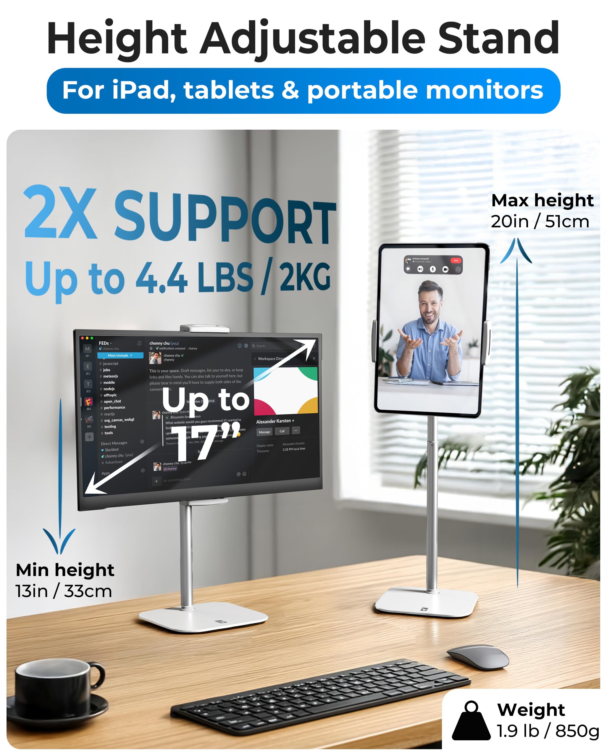 Foto 3 pulgar | Soporte Para Tableta Y Monitor Portátil Cooper Tabstand 2025 - Venta Internacional.