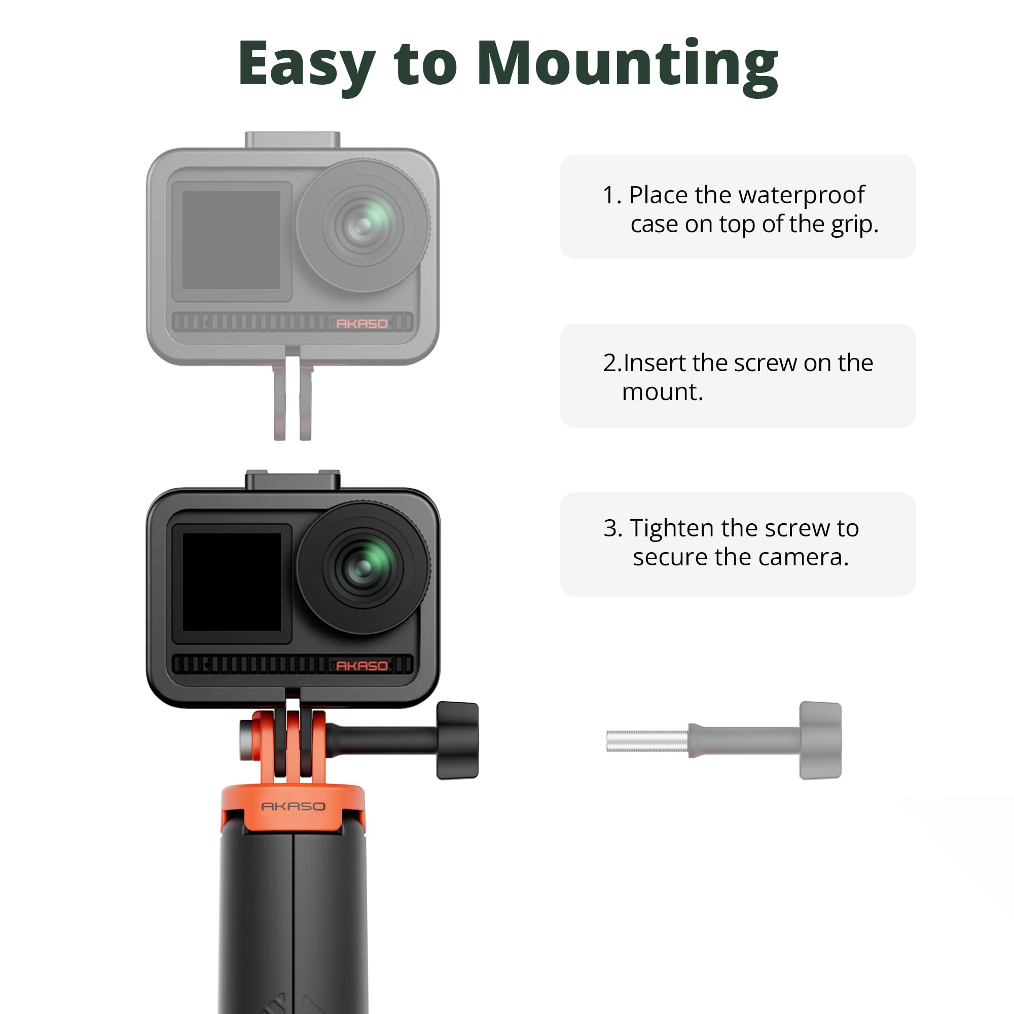 Foto 6 pulgar | Trípode Flotante Para Selfies Akaso Para Gopro Hero 13/12/11/10 - Venta Internacional.