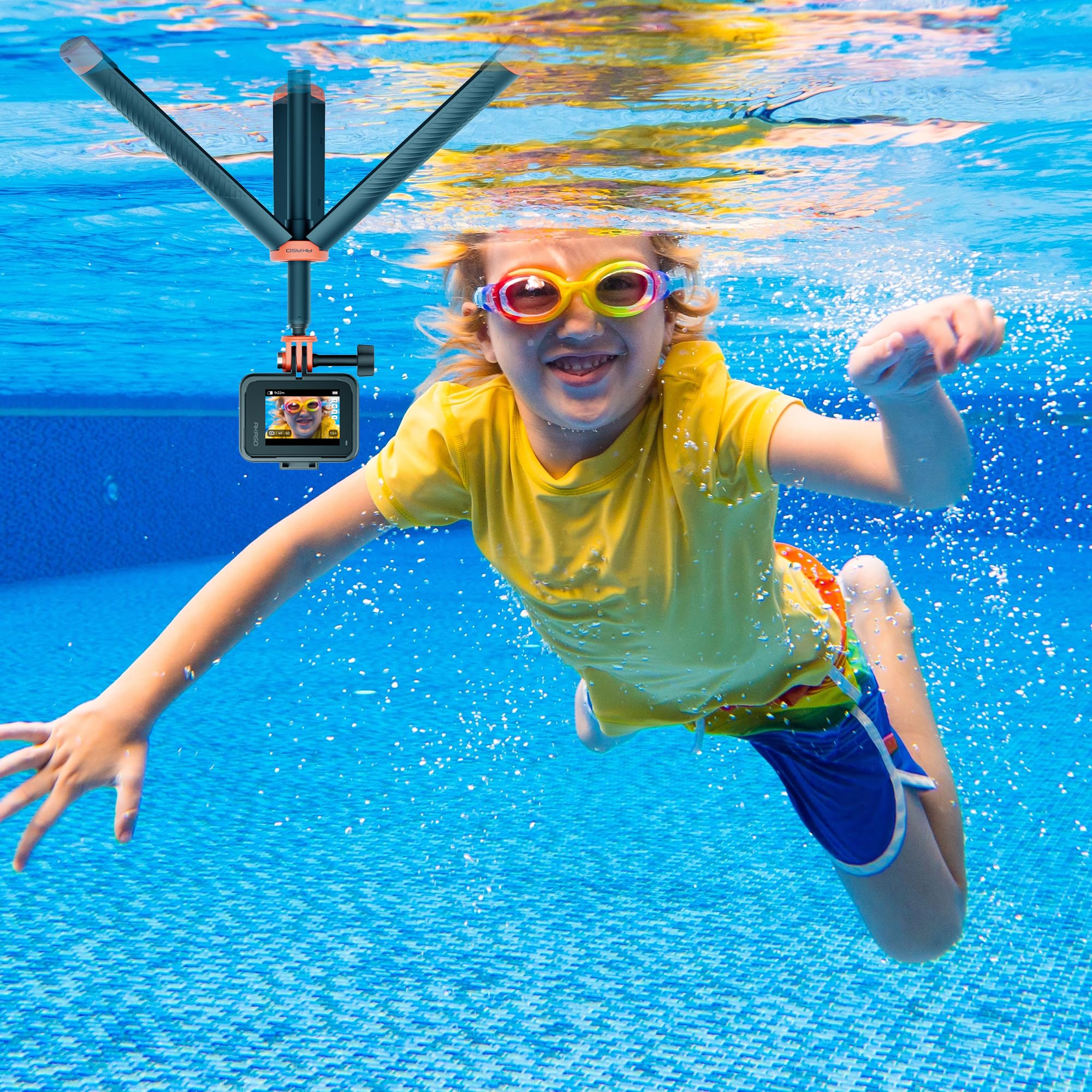 Foto 6 | Trípode Flotante Para Selfies Akaso Para Gopro Hero 13/12/11/10 - Venta Internacional.