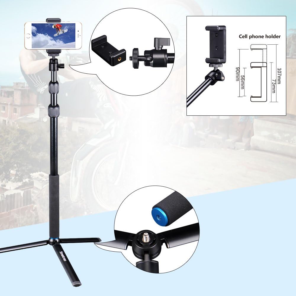 Foto 7 pulgar | Selfie Stick Smatree Telescópico Para Osmo 360/gopro Hero - Venta Internacional.