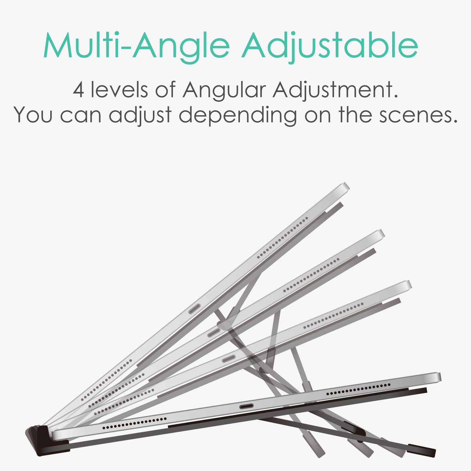 Foto 4 pulgar | Soporte Para Tableta De Dibujo Elecom De Aluminio Para 9.7-12.9 - Venta Internacional.