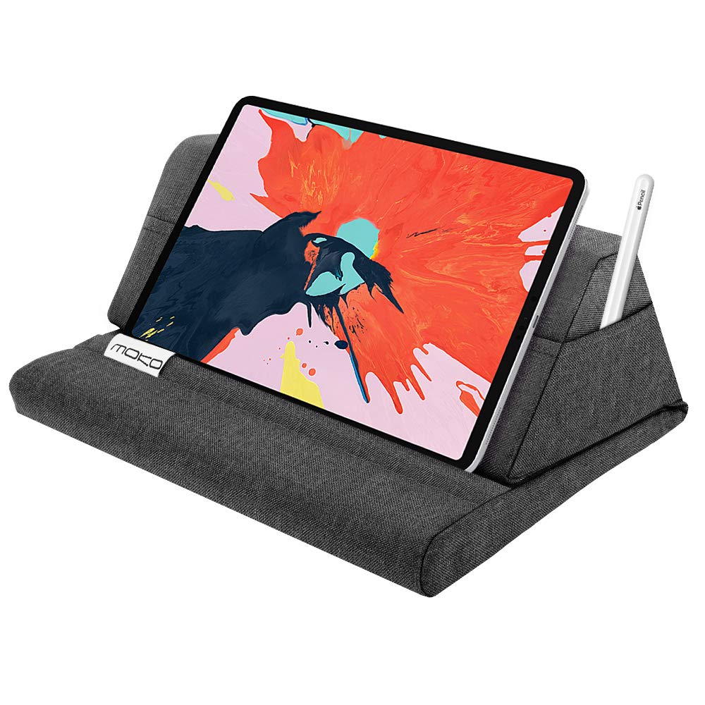 Foto 2 pulgar | Soporte De Almohada Para Tabletas Moko Para Ipad De Hasta 11 Pulgadas  Color Gris Espacial - Venta Internacional.
