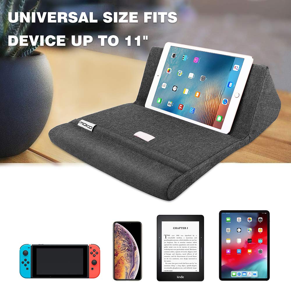 Foto 4 pulgar | Soporte De Almohada Para Tabletas Moko Para Ipad De Hasta 11 Pulgadas  Color Gris Espacial - Venta Internacional.