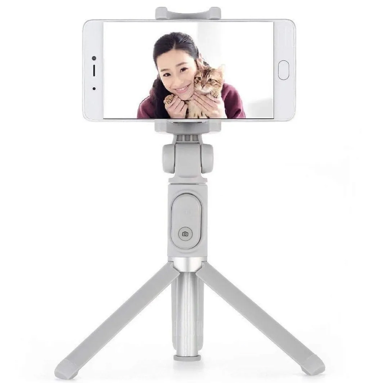 Tripode Xiaomi Mi Selfie Stick color Gris 360 Grados con Control Remoto y Bluetooth