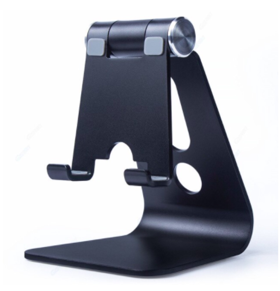 Foto 1 | Soporte Para Celular De Escritorio Aluminio Negro