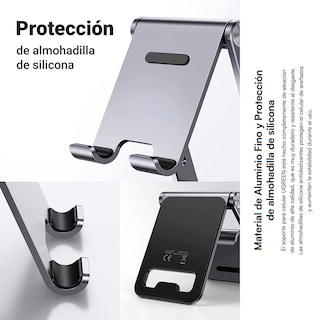 Foto 6 | Soporte para Teléfono Celular de Aluminio Ugreen Ángulo Ajustable