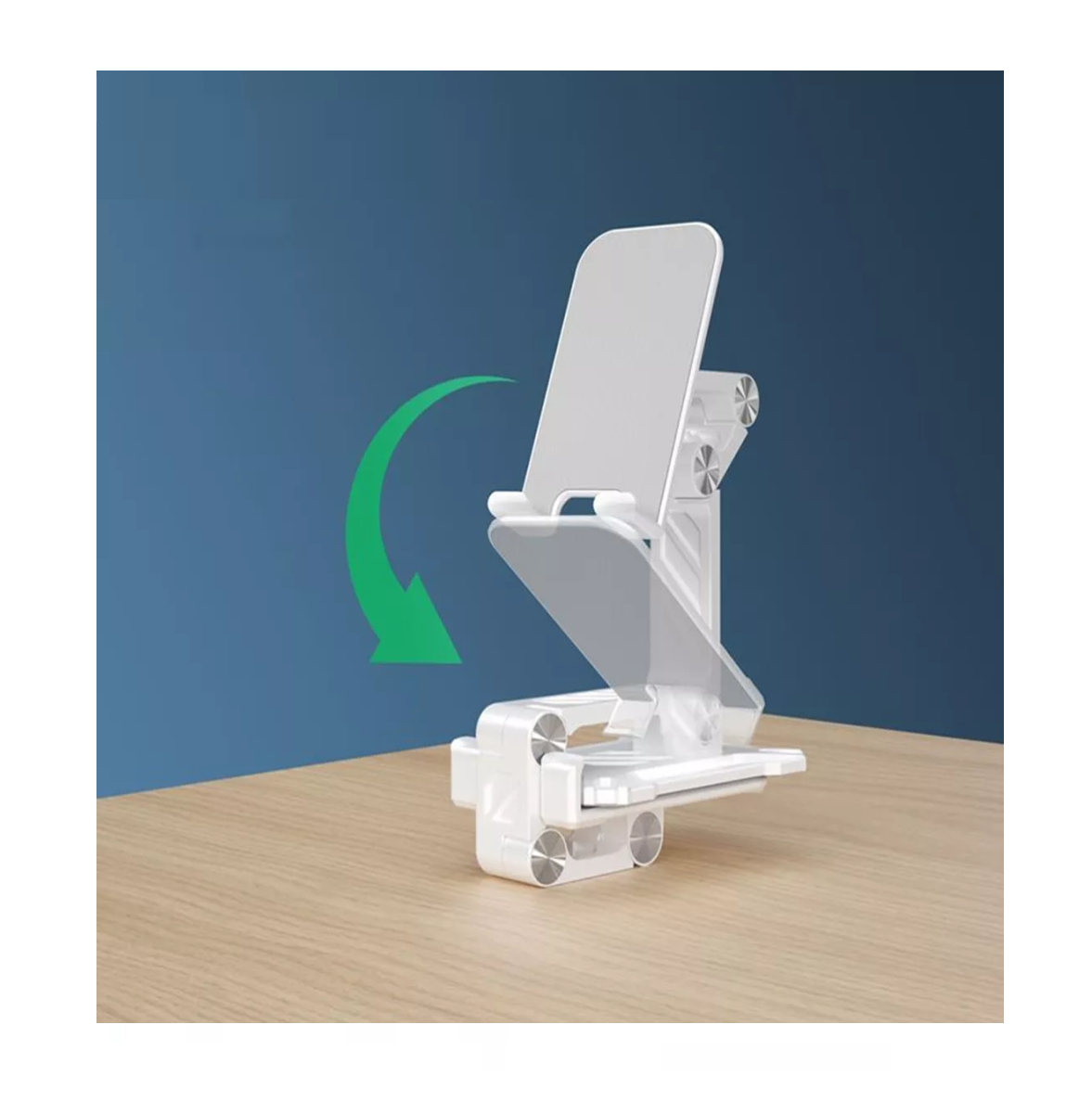 Foto 4 pulgar | Soporte Ajustable Para Teléfono Celular Para Escritorio Verde
