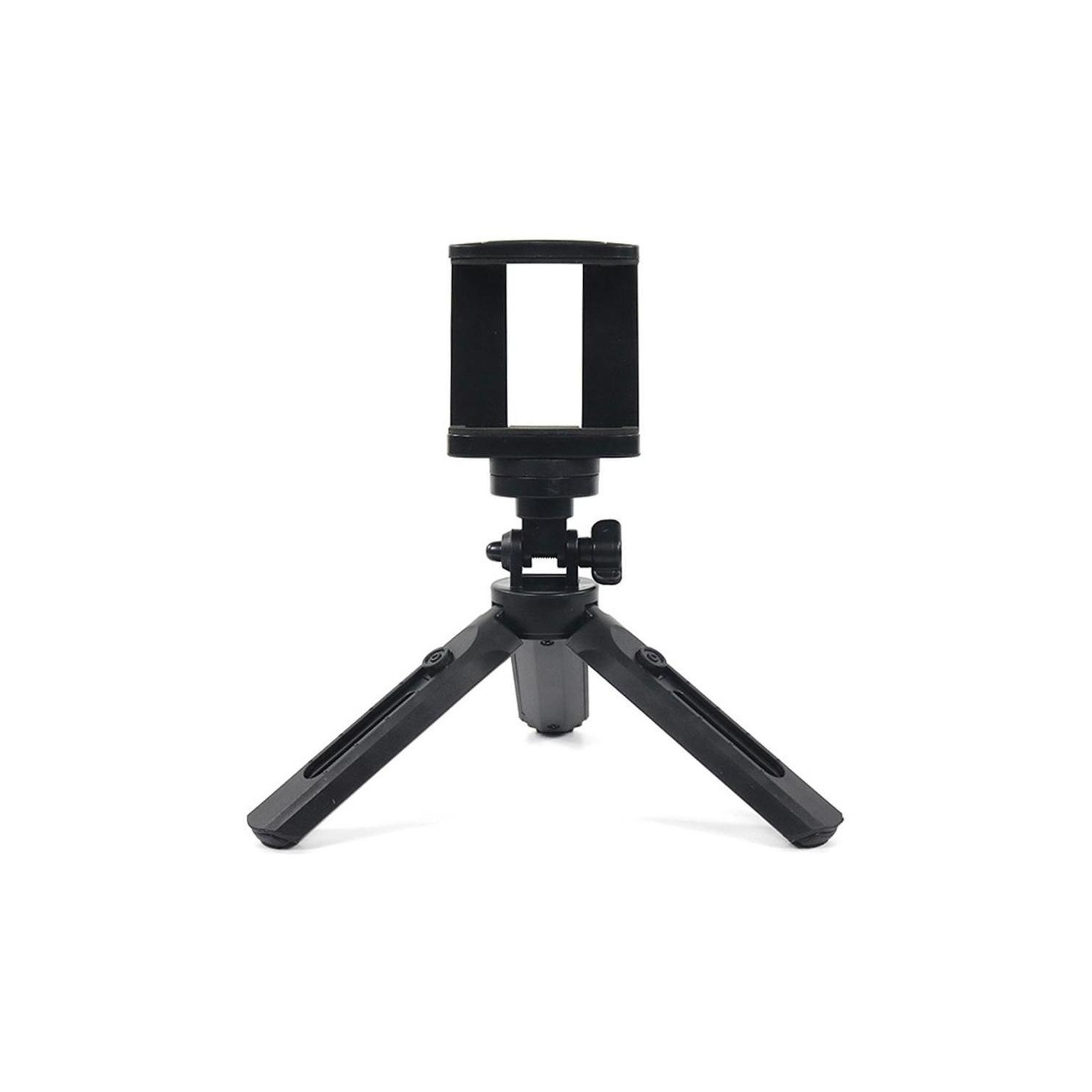 Trípode Ajustable 360° Mini Retráctil para Cámara y Teléfono - Venta Internacional
