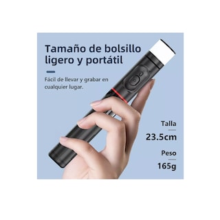 Foto 3 | Stick Selfies Axnen con Trípode Bluetooth Control Remoto Led Eo Safe Imports Esi-14271 Negro