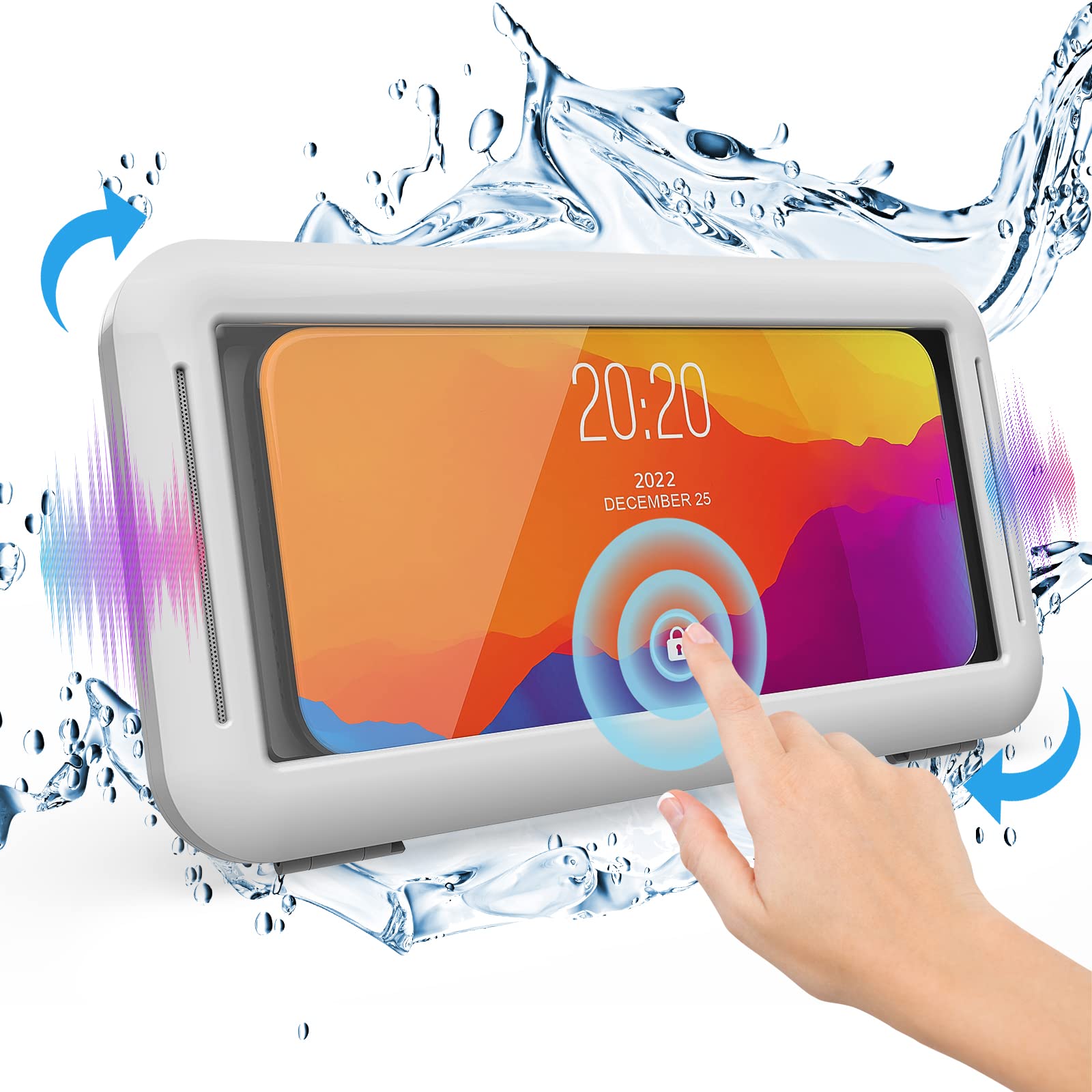 Foto 2 pulgar | Soporte de Teléfono para Ducha LC-Dolida Impermeable para iPhone 14 - Venta Internacional