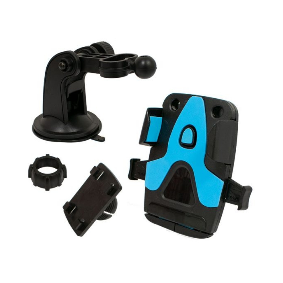 Foto 4 | Kit de 3 Soporte De Teléfono Para Tablero De Automóvil Con Giro De 360° Grados