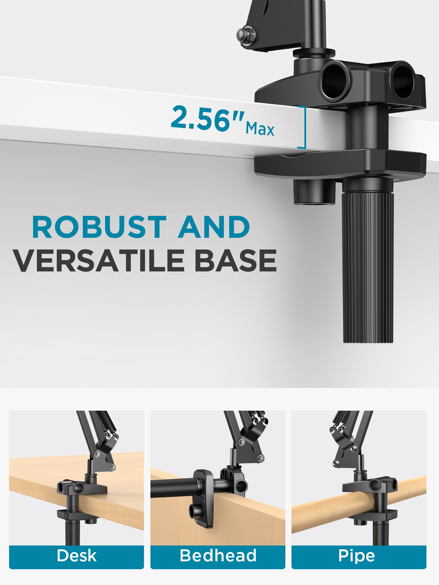 Foto 6 pulgar | Soporte Para Tableta Innogear Para Cama Con Cabezal Esférico Giratorio De 4 A 13 Pulgadas - Venta Internacional.