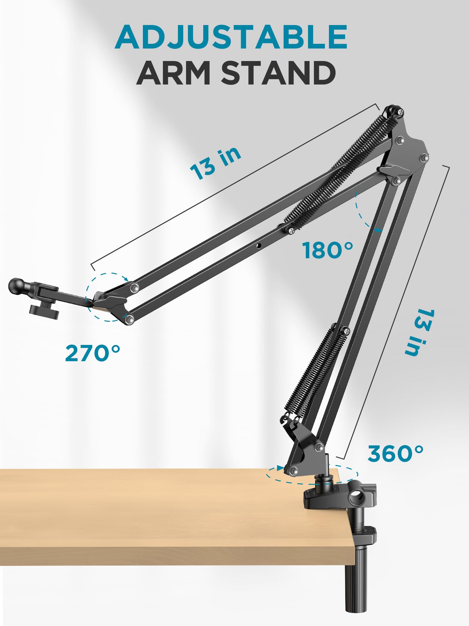 Foto 8 pulgar | Soporte Para Tableta Innogear Para Cama Con Cabezal Esférico Giratorio De 4 A 13 Pulgadas - Venta Internacional.