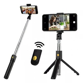 Foto 1 | Kit 2 Bastones Selfie Stick con Control Remoto Bluetooth