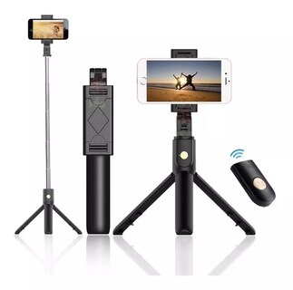 Foto 3 | Kit 2 Bastones Selfie Stick con Control Remoto Bluetooth